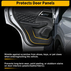 Car Door Anti Kick Pad Sticker Scratch Protector for Mitsubishi Outlander (2022–2025)
