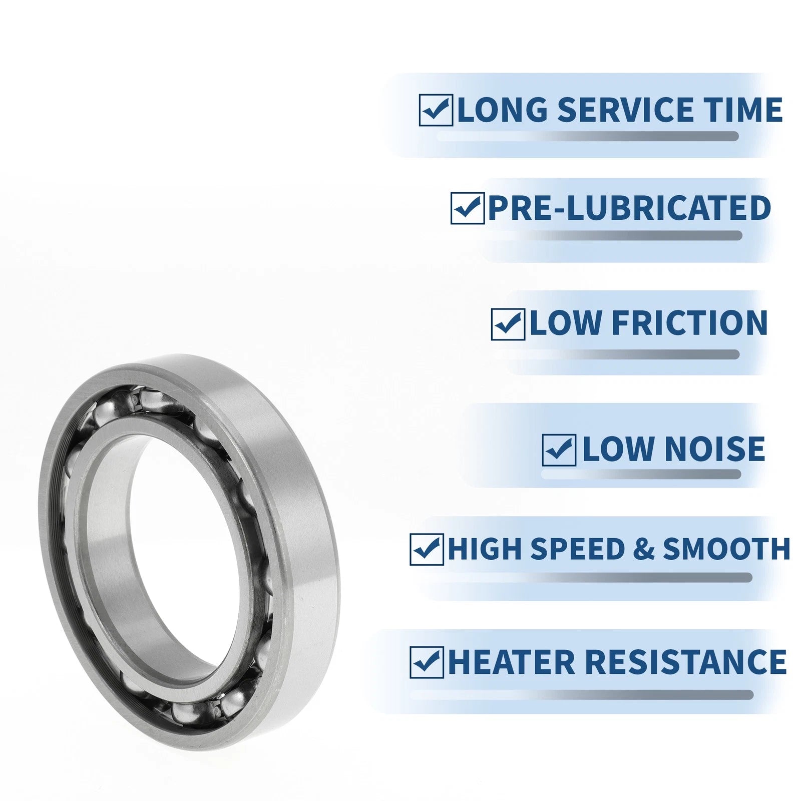 Deep Groove Ball Bearing 6012 P0 for Scooter Skateboard (60x95x18mm)