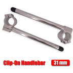 295mm Clip-On Handlebars for Universal Fit 31mm Fork Tubes