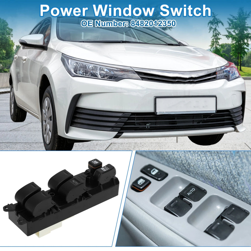 Power Window Switch for Toyota Corolla (1997–2004) No. 8482012350