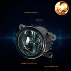 Smoked Lens Fog Lights for Ford Mustang/Focus/Fiesta (2006–2021)