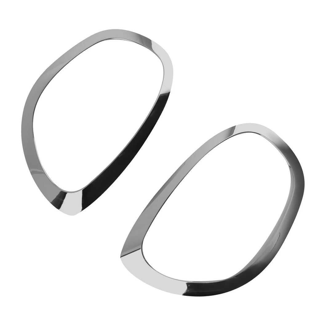 Set of 2 Front Headlight Bezels for Mini Cooper Countryman (2010–2016) MC2507106 MC2506106