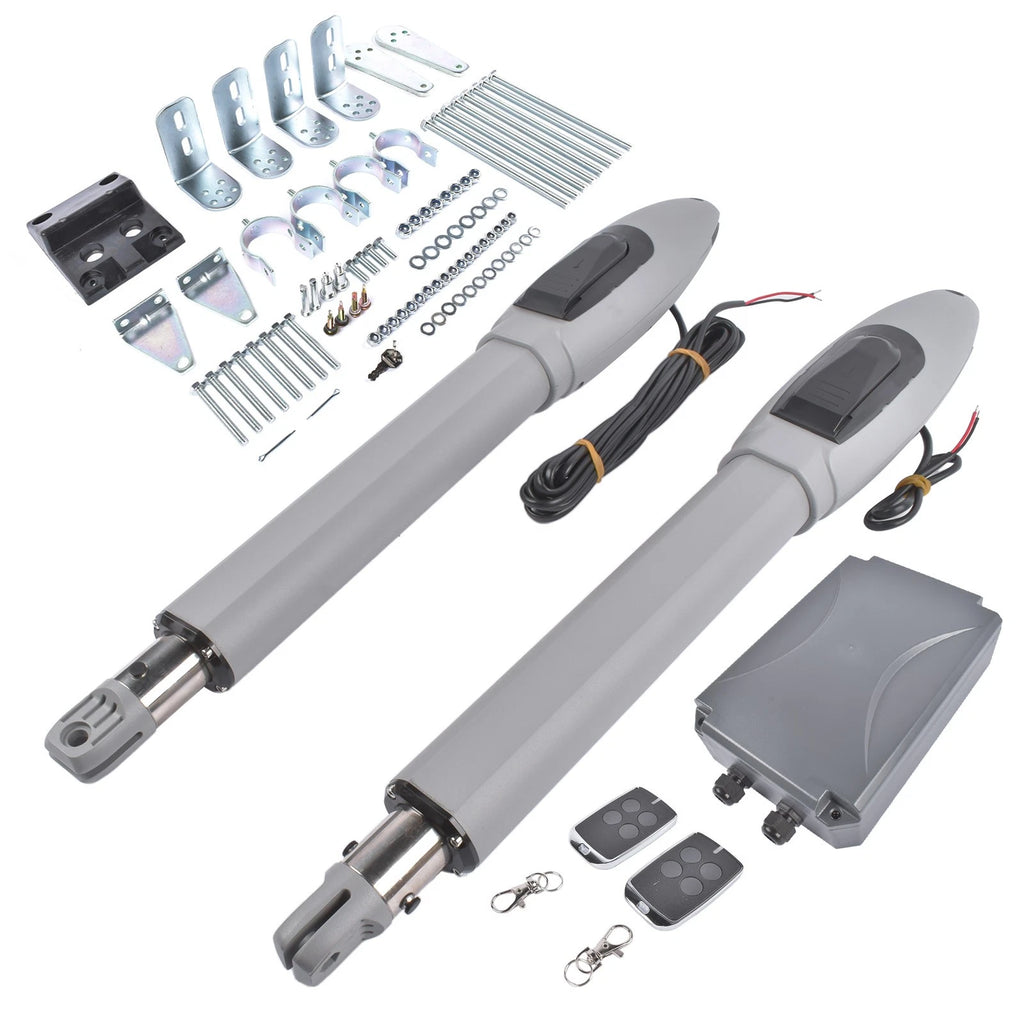 Automatic Dual Swing Gate Opener Kit for 660 lb Gates (110V)