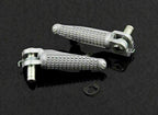 Front Bracket Footrest Footpeg Set for Kawasaki ZX6R ZX10R (2003–2012)