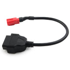 6 Pin to 16 Pin OBD2 Cable Connectors for Honda Motorcycles