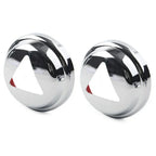 Chrome Turn Signal Light Protection Covers for Scrambler 1200 (2019-2023)