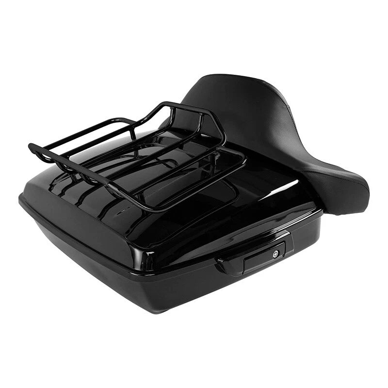 Chopped Trunk Backrest Top Rack for Harley Touring CVO Street Glide (2014–2026)