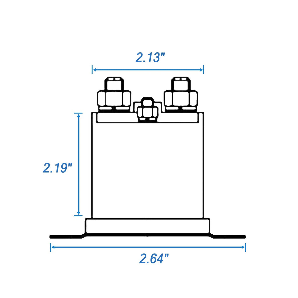 Set of 5 Solenoids for Club Car DS Golf Cart (1976–1998)