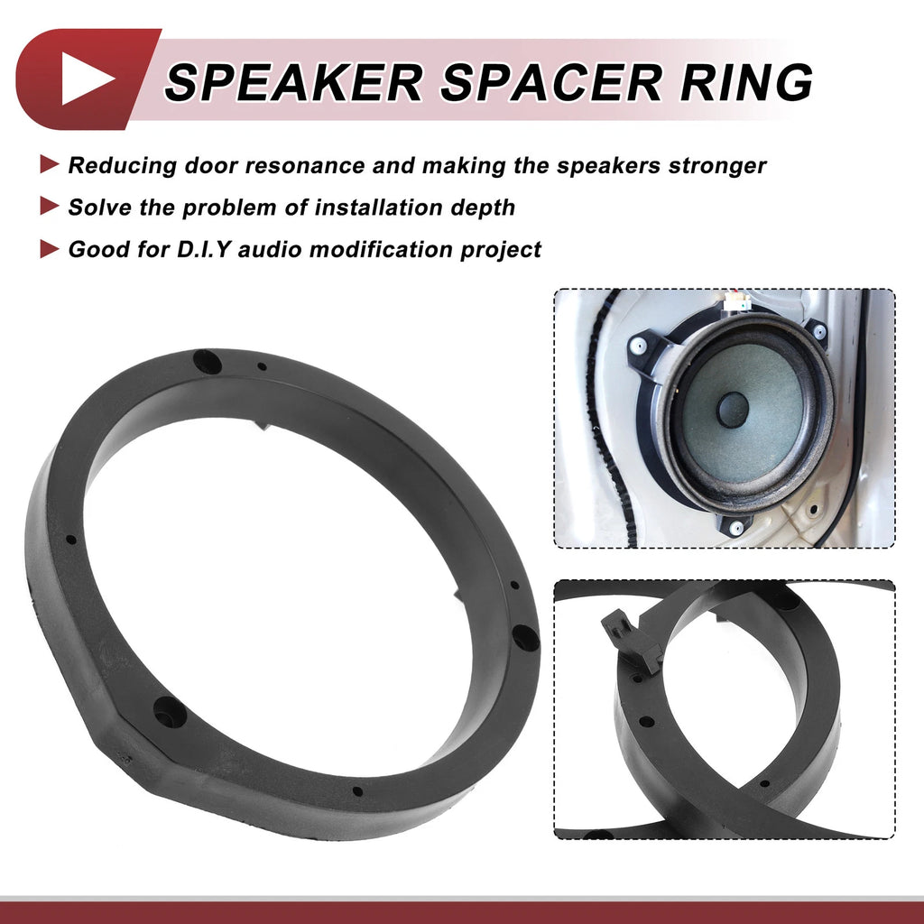 2X Speaker Spacer Ring Adaptor for Honda Accord (2003–2007) 6"x9"