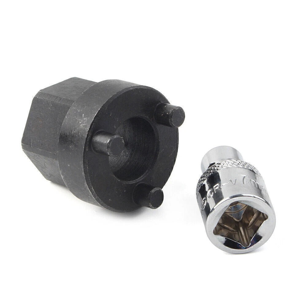 A/C Compressor Clutch Hub Remover Tool for Benz (6SEL14C, 6SEL16C, 6SEU14C, 7SEU16C)