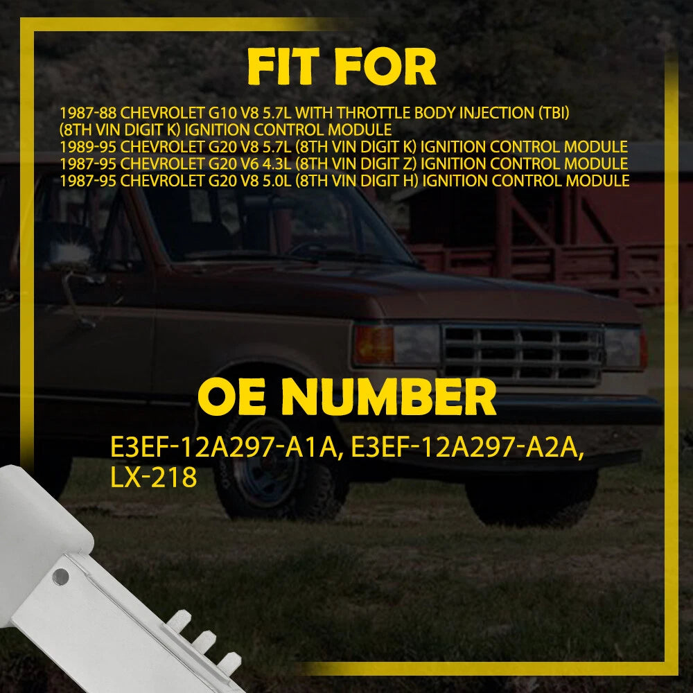 Ignition Control Module for Ford F150/F250/F350 (1992–1996) & Mustang V8 (1994–1995)