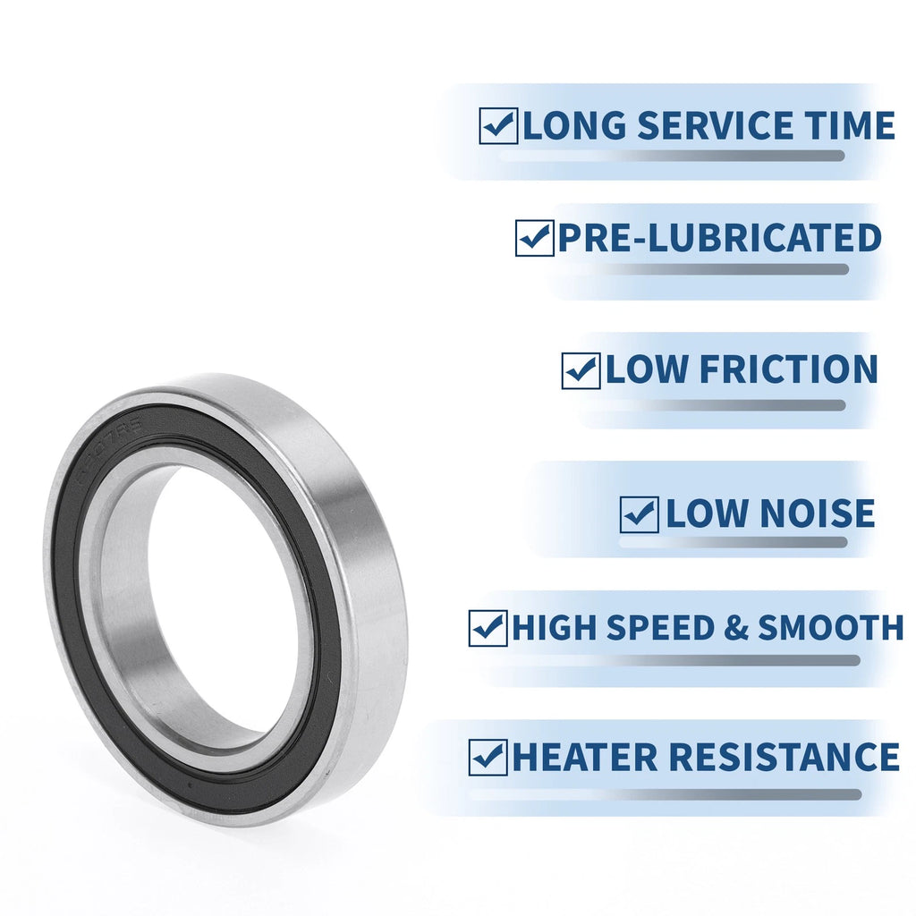 Deep Groove Ball Bearing 6907VV for Scooter Skateboard (P0 35x55x10mm)