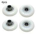 Set of 4 Rowing Machine Wheels for Fitness Equipment