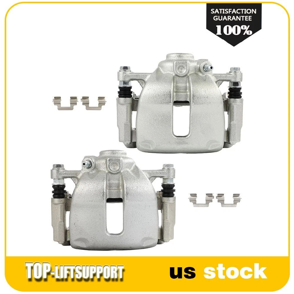 Set of 2 Front Brake Calipers with Bracket for Mini Cooper (2007–2015)