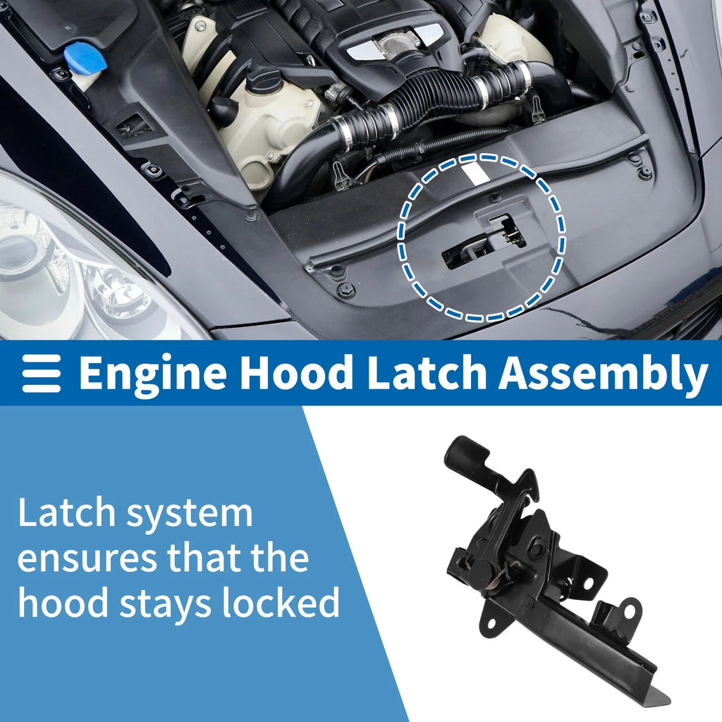 Hood Latch Assembly for Kia Spectra (2004–2009) No. 811302F000