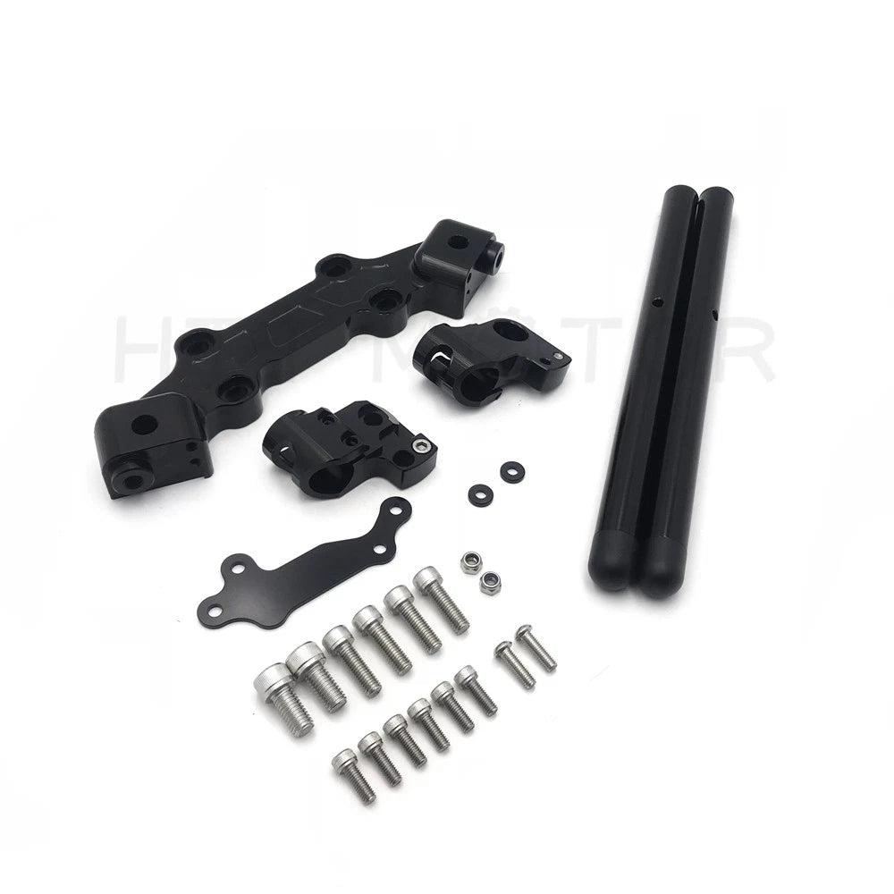 Clip-On Adapter Plate Handlebars Set for Yamaha MT-09 FZ-09 (2013–2016)