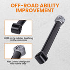 8PCS Adjustable Control Arms for Jeep Wrangler JK (2007–2018) 0-6" Lift Kits