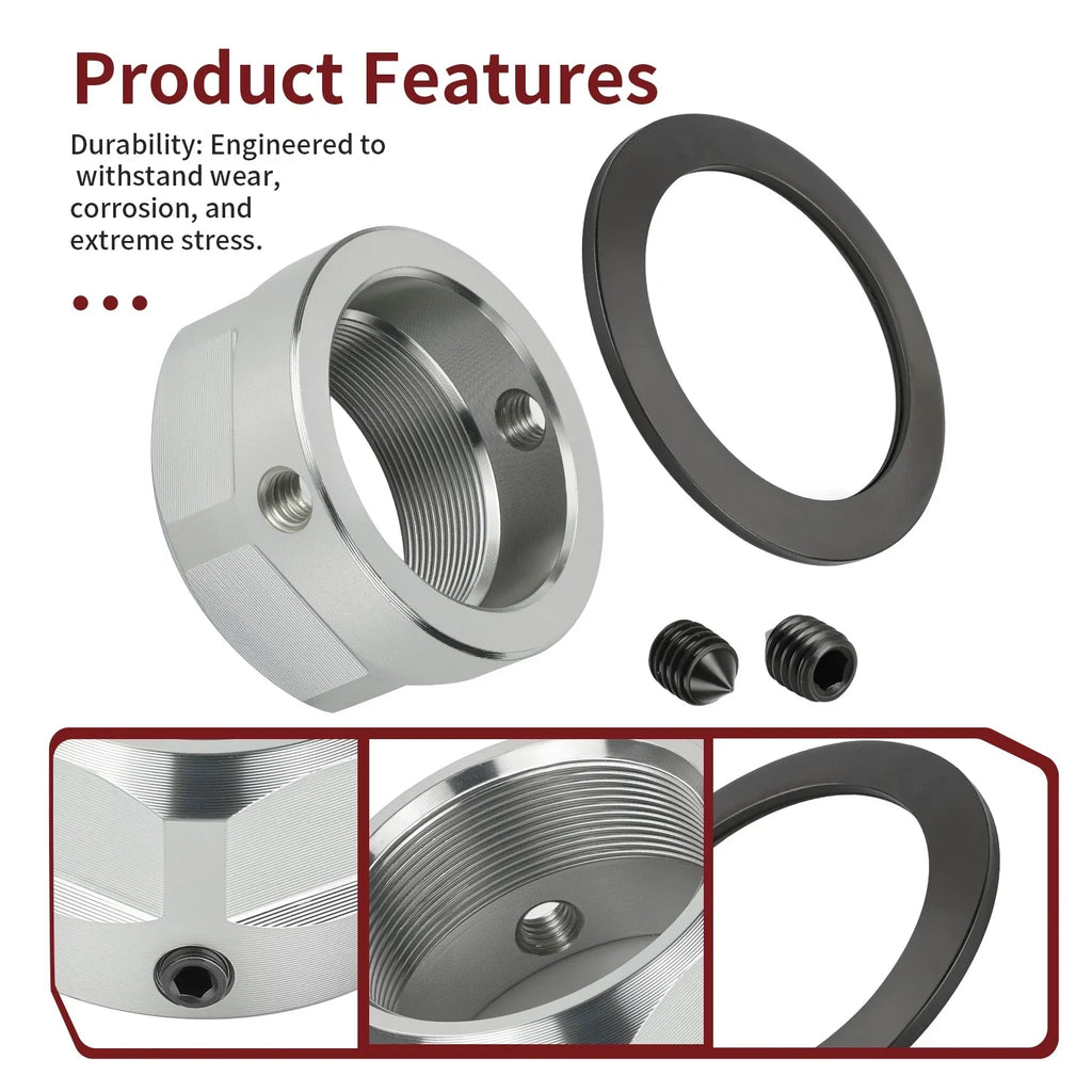 Rear Axle Lock Nut for Yamaha Raptor 700/R YFZ450 (2007–2020)
