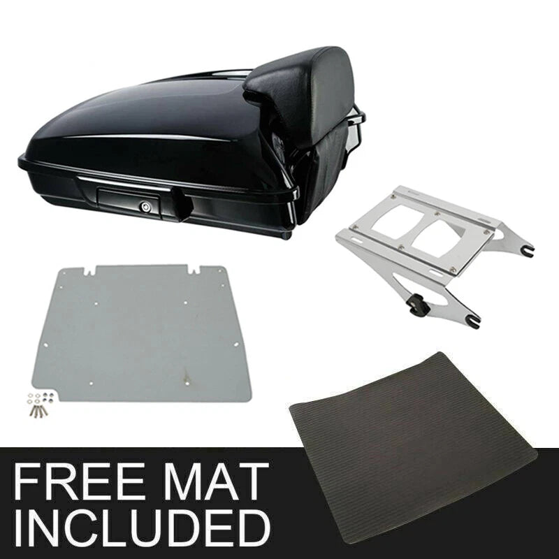 Razor Trunk Pad Mount Rack Plate for Harley Touring Road King Glide (2014–2026)