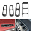 Window Lift Switch Cover Trim for Kia Stinger (2018-2023) Black RHD