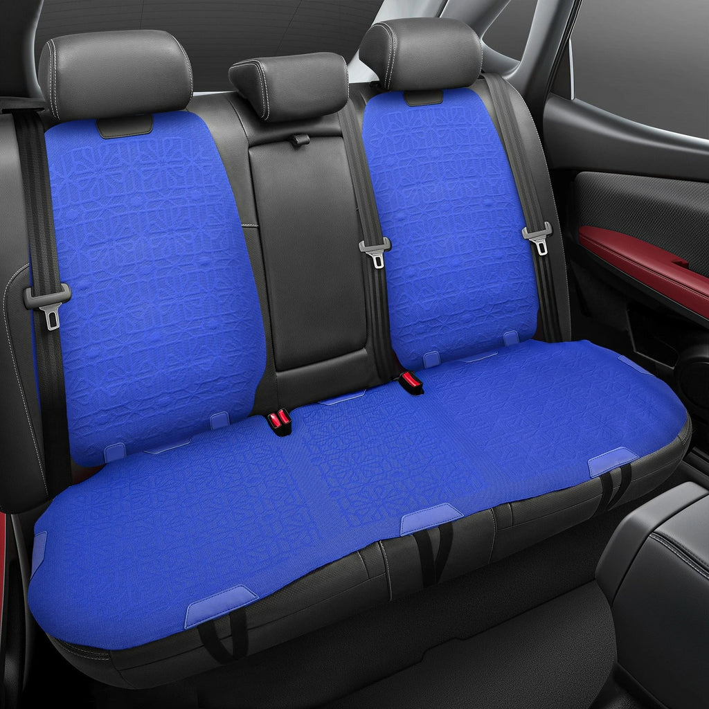 Set of 4 Universal Protex Series Seat Covers for Car Truck - Blue
