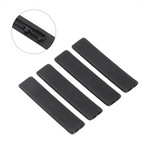 4 Pcs Roof Rail Rack Moulding Clip Covers for Mazda Demio (2007-2014)