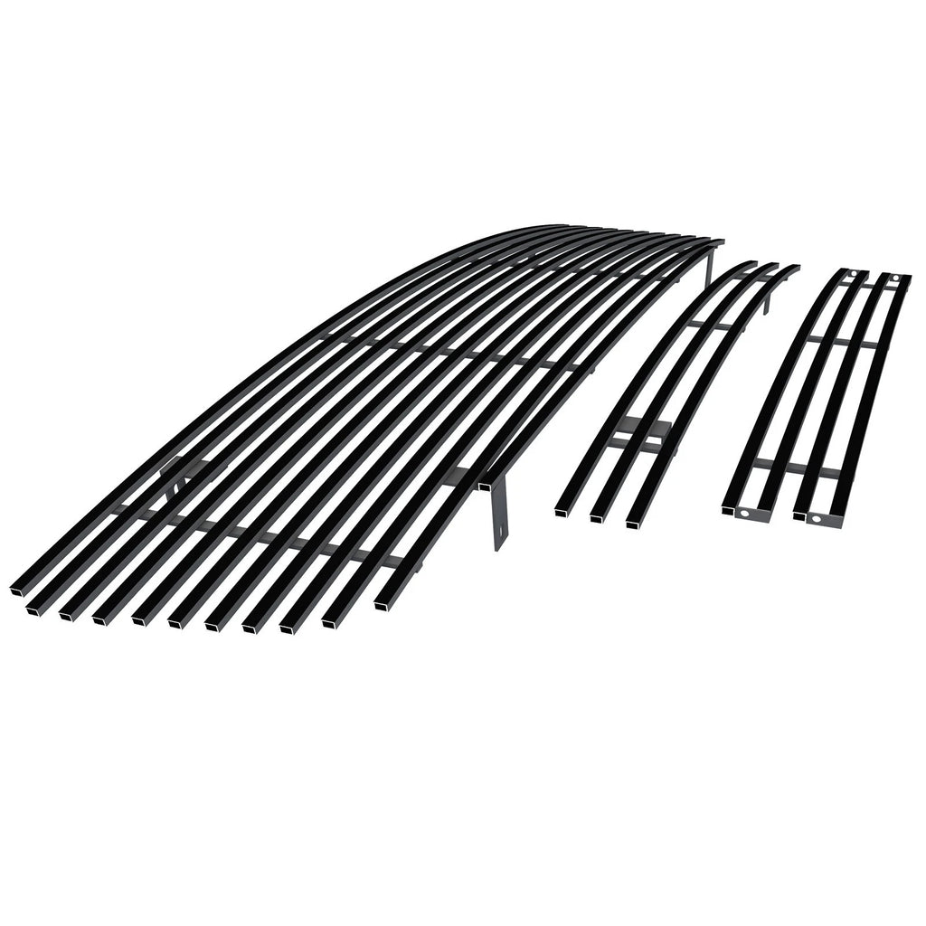 Stainless Black Billet Grille Combo for GMC Sierra 1500/2500HD/3500 (2003–2006)