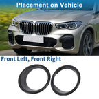 Car Front Left Front Right Headlight Trim Bezel for BMW X5 (2014-2018)