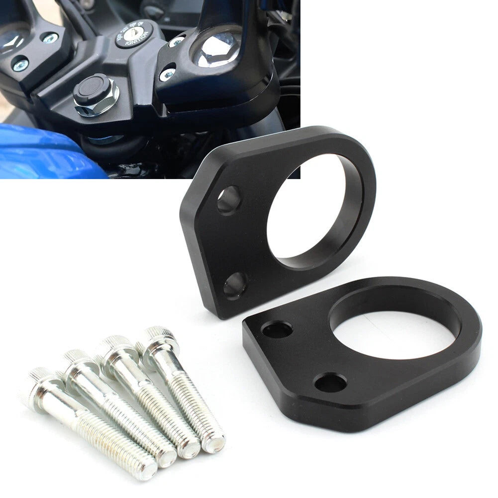 Handlebar Riser Spacer Mount Clamp for Suzuki GIXXER 250 SF (2017–2023)