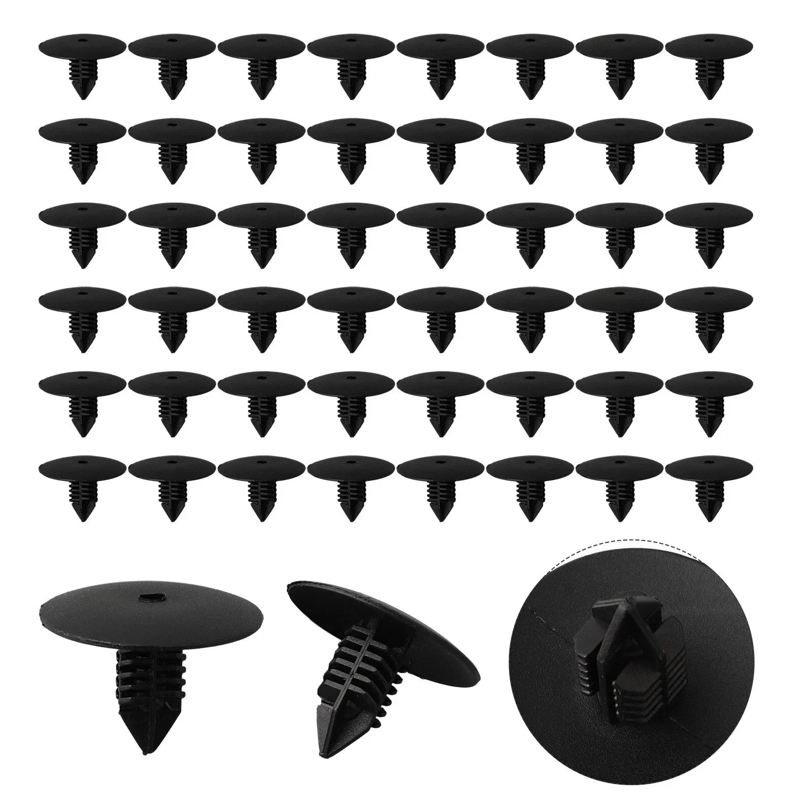 Wheel Arch Cover Panel Splash Guard Clips Pack of 50 for Twingo Vel Satis