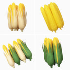 Artificial Corn Prop Simulation Ornament for Kitchen Decor (Set of 4)