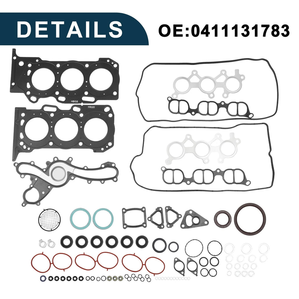 Cylinder Head Gasket Kit No.0411131783 for Toyota 4GR (1 Set)