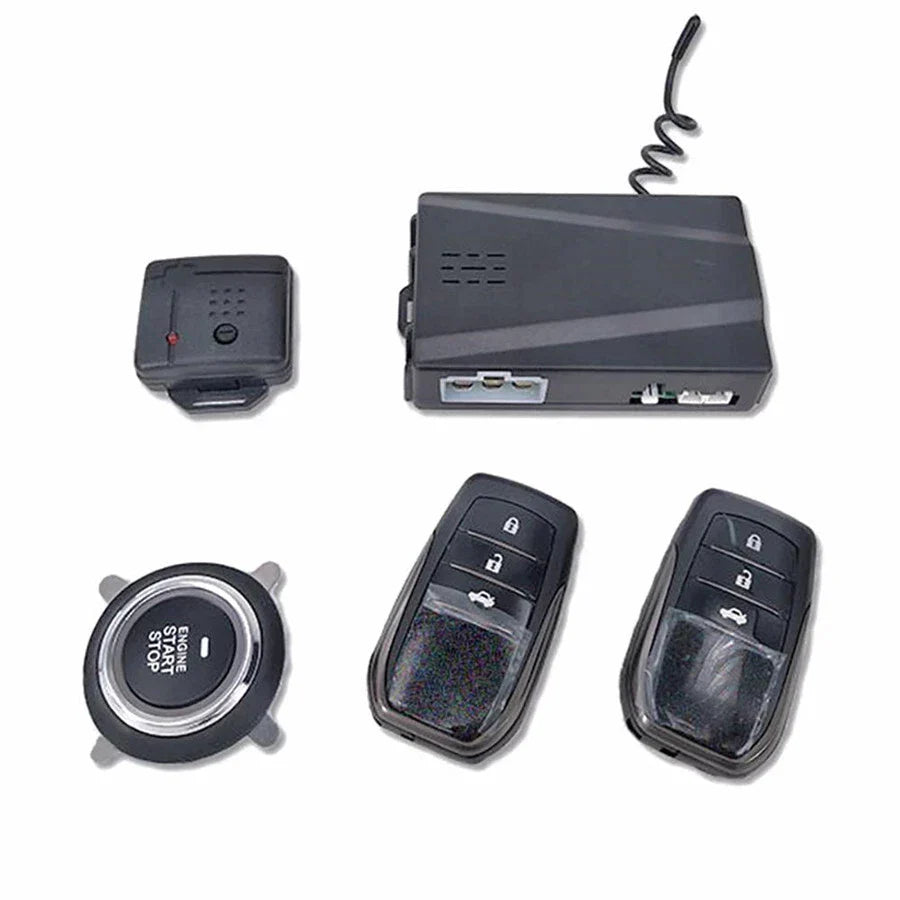 Keyless Entry Remote Engine Start Alarm System for Car Van 12V