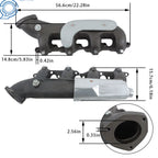 2X Exhaust Manifold Kit for Chevrolet C1500 GMC K3500 (1988–1995)