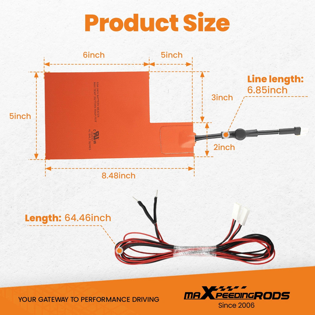 Battery and Oil Heater Kit for Generac 7101 (Air-Cooled, 9kW-22kW)