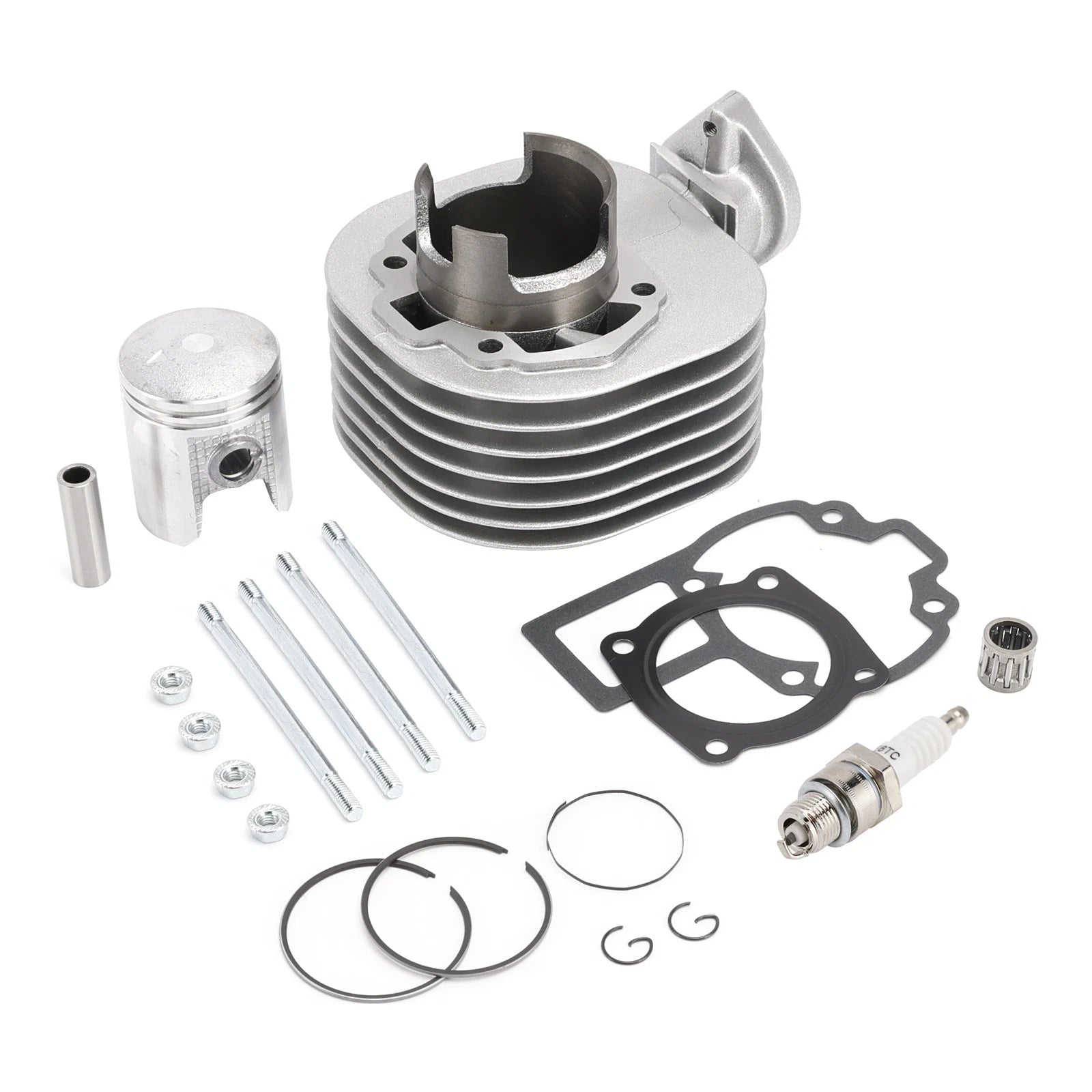 Cylinder Piston Kit Rings Gaskets Top End Set for Suzuki LT80 (1987–2006)