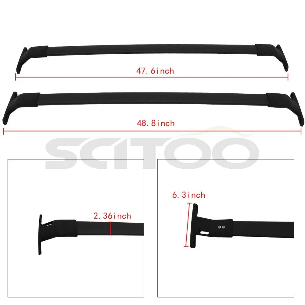 Pair Roof Rack Cross Bars for Lincoln Navigator (2018–2020)