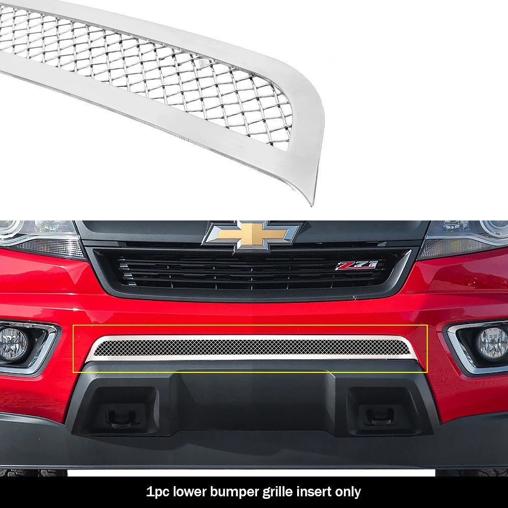Stainless Steel Chrome Mesh Grille Insert for Chevy Colorado (2015-2020)