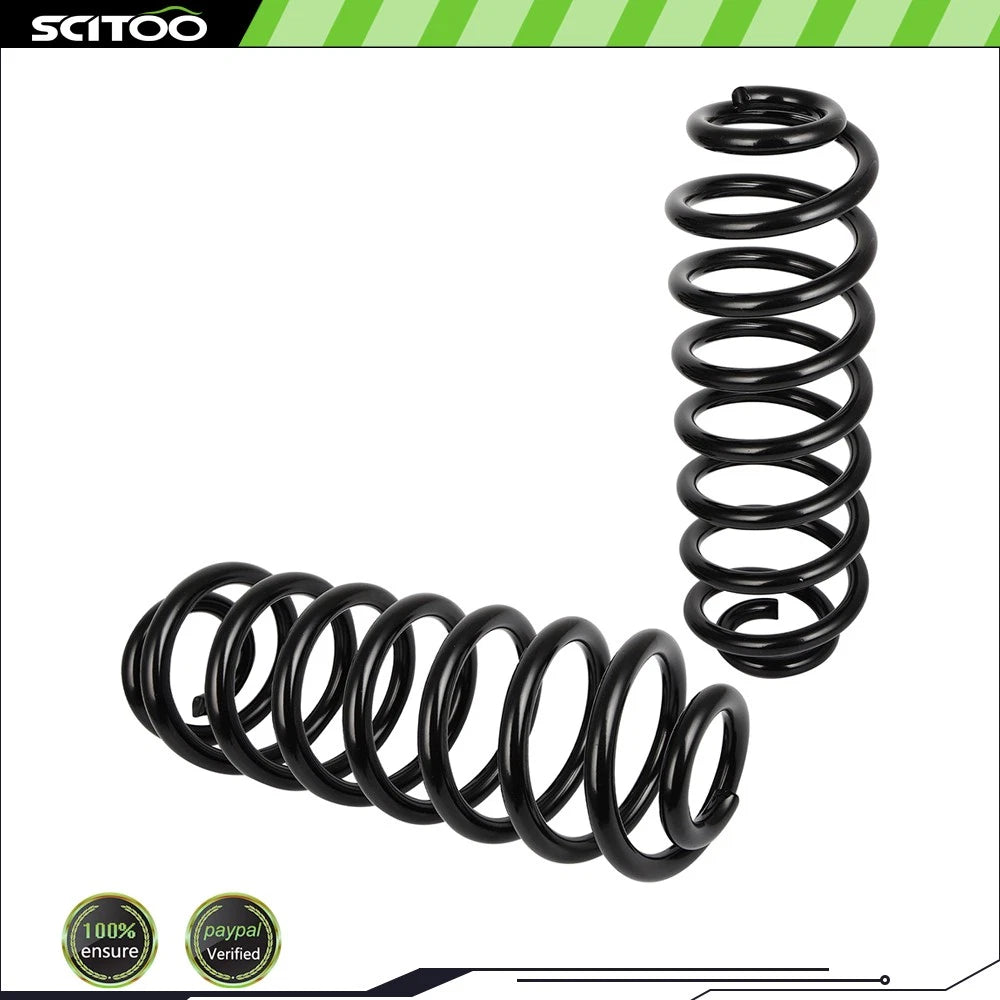 Rear Coil Spring Pair for Cadillac Escalade, Chevrolet Avalanche, Tahoe, GMC (2002–2020)