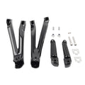 Rear Passenger Footrests Foot Pegs Bracket for Yamaha YZF R1 (2004–2008) Black