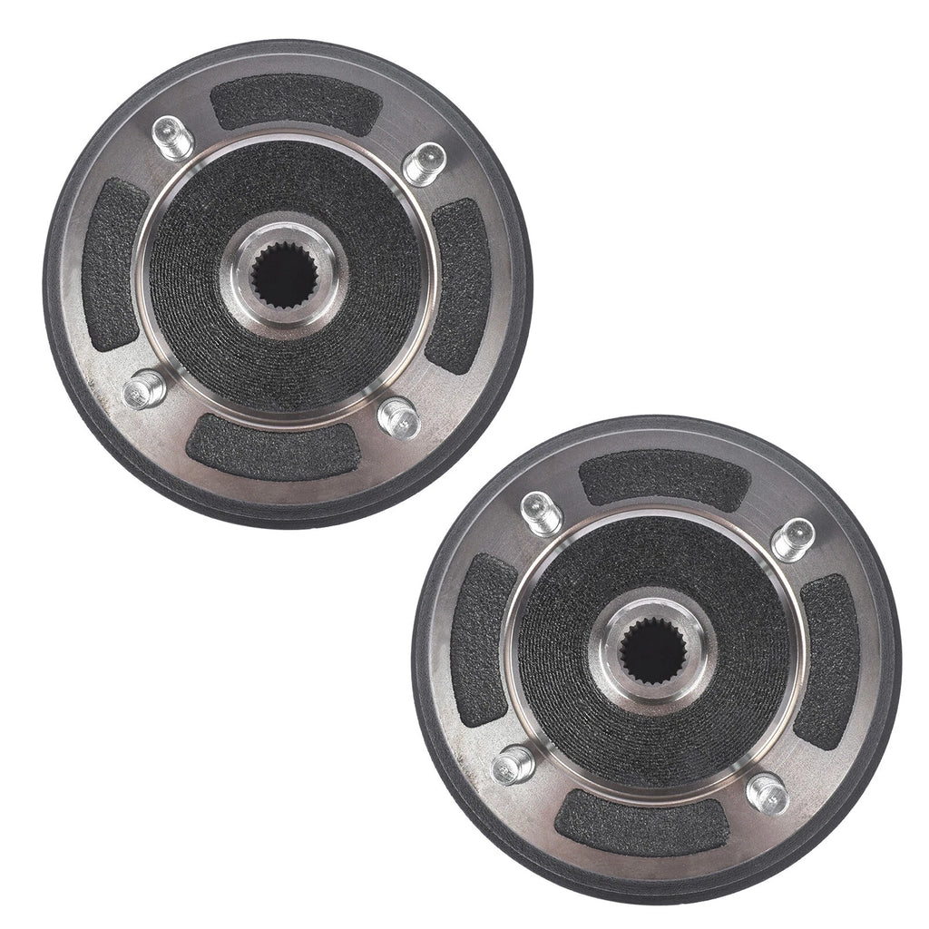 Pair Front Brake Drums for Kawasaki Mule 3000 3010 3020 4000 4010