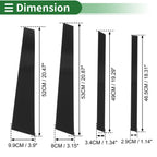 8 Pcs Door Pillar Window Trim for BMW X5 (2014-2018)