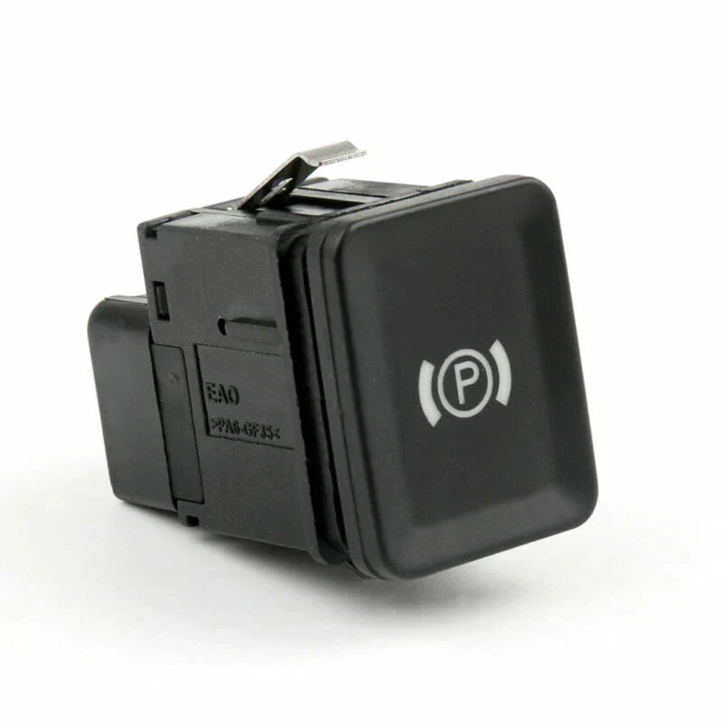 Handbrake Brake Button Switch Black 1x for VW Passat (2006–2011)