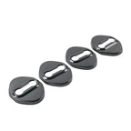 Black Car Door Lock Protective Covers for Honda, Toyota, Mazda, Hyundai
