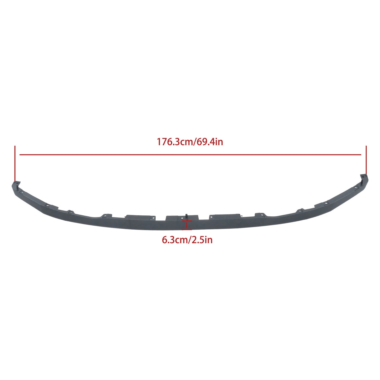 Front Valance Panel Deflector Air Dam for Ford F250 F350 (2023–2024) PC3Z-17626-CA