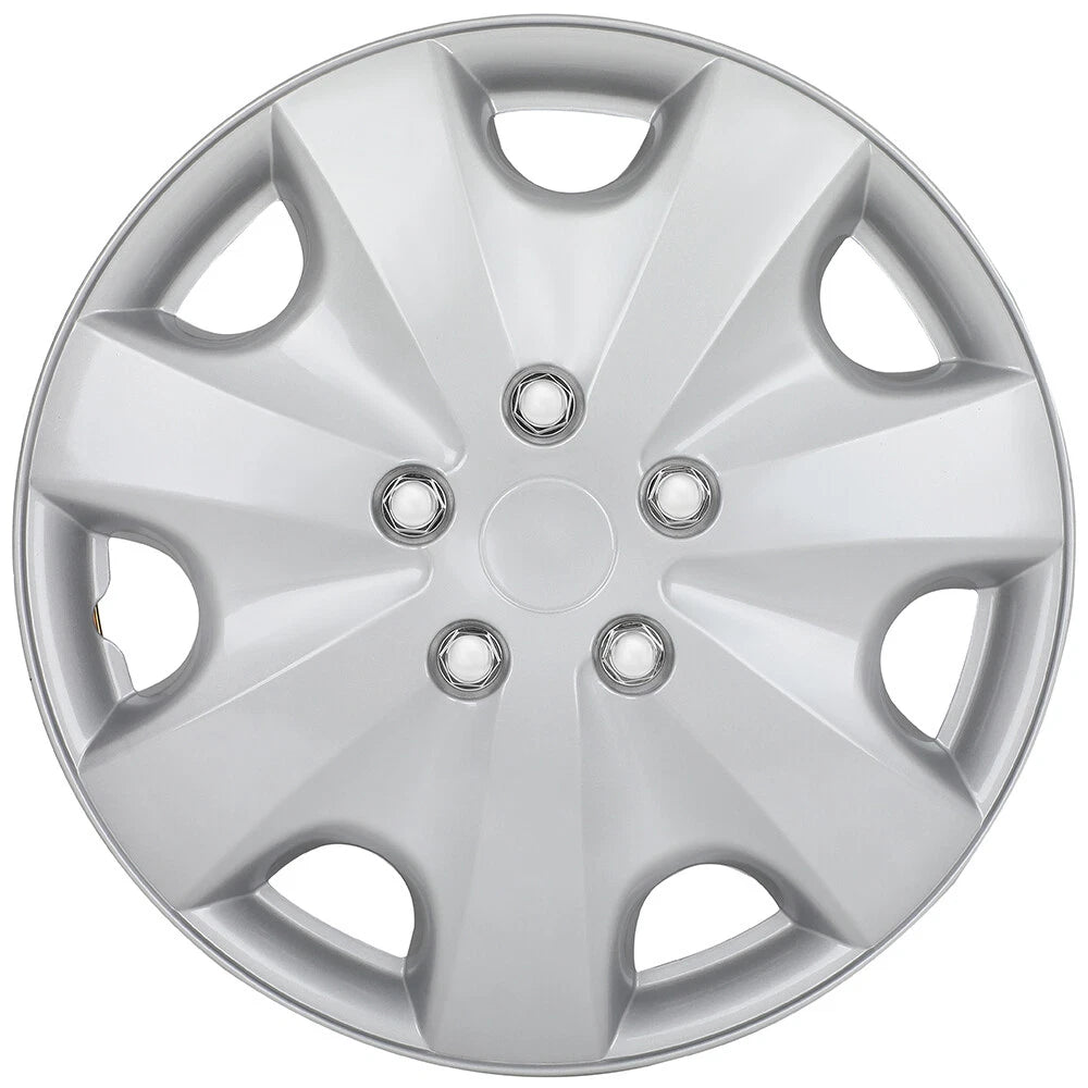 Set of 4 Wheel Hub Caps for 16" Rims (Universal Fit)