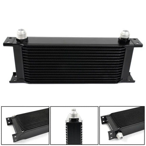 15 Row Engine Transmission Oil Cooler Kit for Universal Applications