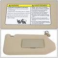 OE Style Interior Passenger Sun Visor for Pathfinder/Infiniti (2013–2019) Beige