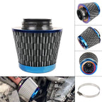 3" 76mm High Flow Inlet Cold Air Intake Filter for