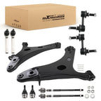 8x Front Suspension Kit Lower Control Arm Ball Joint Sway Bar for Forester (2014–2018)